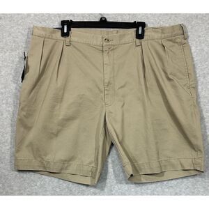 New Polo Ralph Lauren Men's Classic Fit Pleated 9"‎ Shorts Hudson Tan  42